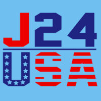 Youth Solar LS w/ USA Class Logo & J24 Line Drawing Design